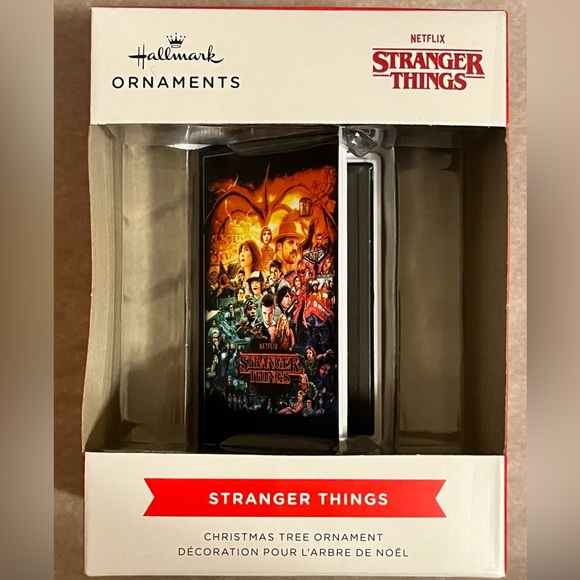 Hallmark Stranger Things VHS Christmas Ornament New in Box - Picture 1 of 8